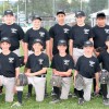 The Chinook West all-star team, back row, from left: coach Kelvin Hughes, Michael McTighe, Jamie Schlossberger, Kyle Farano Chase Woodske, Stanley Morning Bull and coach Rory Snider. Front row, from left: Ian Catonio, Mitchell Zoratti, Cale Hughes, Tyson Goodreau, Chase Snider and Caden Baptie. Missing from the photo are players Beau Walter and Tucker Evans and coach Kent Goodreau.