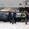Crash involving a car and a CP freight train