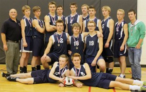 F.P. Walshe Flyers boys volleyball