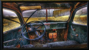 the drivers seat