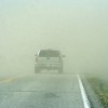 duststorm reduced visibility