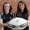Rugby players Walmsley and Kinsella