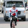 Eras Van Zyl cycling