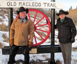 Old Macleod Trail marker