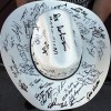 Signed cowboy hat