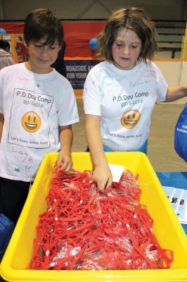 Scissors were free for the taking at Back to School Connect.