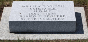 wilson headstone