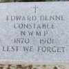 Const. Edward Denne headstone