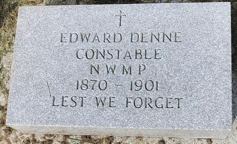 Const. Edward Denne headstone