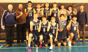 Blue and White champion F.P. Walshe Flyers