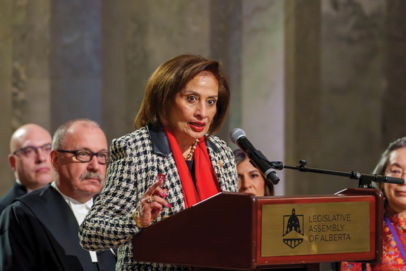 Alberta Lt.-Gov. Salma Lakhani