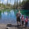 fishing at Grassi Lakes