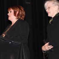 Empress Theatre Society president Jackie Nelson and executive director Hunter Gates.